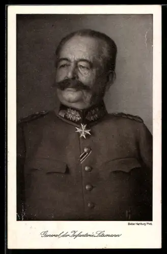 AK Heerführer, General der Infanterie Litzmann