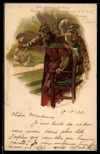 AK Szene aus William Shakespeares Hamlet