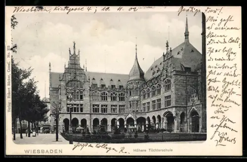 AK Wiesbaden, Höhere Töchterschule