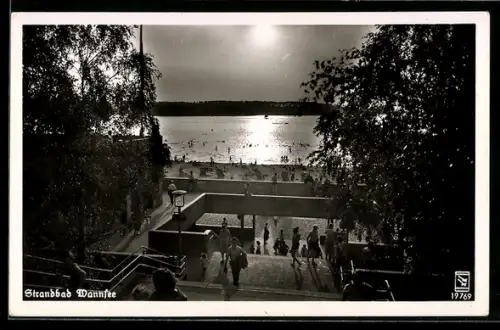 AK Berlin-Wannsee, Das Strandbad