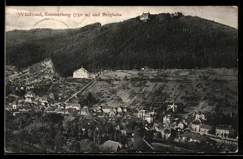 AK Wildbad, Sommerberg und Bergbahn