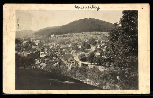 AK Wildbad im Schwarzwald, Blick von Norden auf den Ort