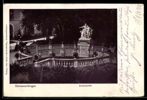 AK Donaueschingen, Donauquelle