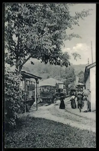 AK Torino, Sassi, Stazione Funicolare per Superga, Bahnhof