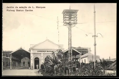 AK Lourenco Marques, Railway Station Garden