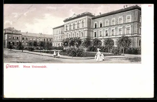 AK Giessen, Ansicht der Neuen Universität