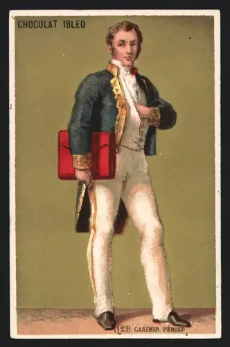 Sammelbild Chocolat Ibled, Chocolat de Sante, Casimir Perier