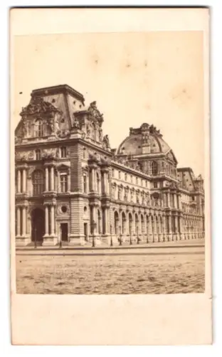 Fotografie Ansicht Paris, Le Musée du Louvre