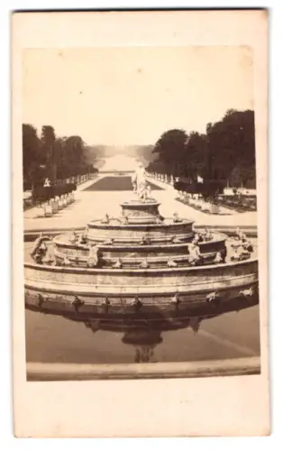 Fotografie Ansicht Versailles, Bassin de Latone