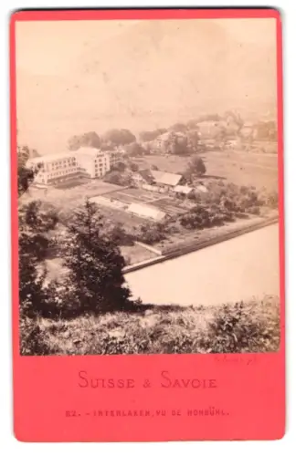 Fotografie Ansicht Interlaken, Vue de Hohbühl