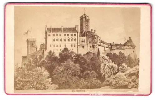Fotografie Ansicht Eisenach, Die Wartburg