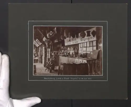 Fotografie Burno Illing, Triptis i. Thür., Schönbornerstr. 1, Ansicht Triptis i. Thür., Ausstellung Land und Stadt 1927