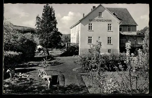 AK Bad Salzschlirf, die Pension Haus Henkelmann