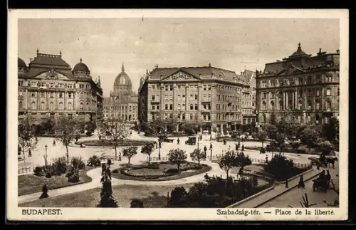 AK Budapest, Place de la liberté