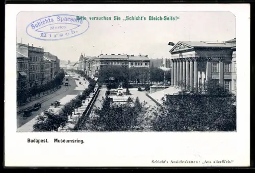 AK Budapest, Partie am Museumsring