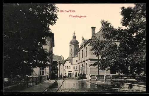 AK Budweis, Blick in die Priestergasse