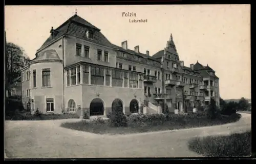 AK Polzin, Totalansicht vom Luisenbad