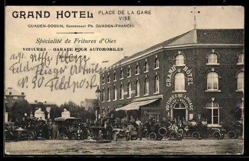 AK Visé, Grand Hotel, Place de la Gare, Successeur Ph. Quaden-Franchi