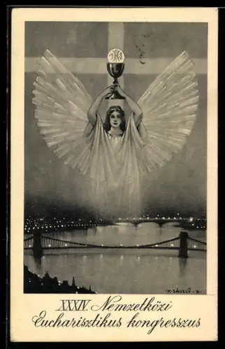 AK Budapest, XXXIV. Nemzetközi Eucharisztikus kongresszus