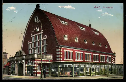 AK Kiel, Ansicht der Fischhalle
