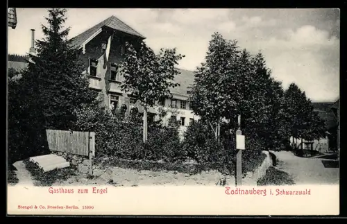 AK Todtnauberg, Gasthaus zum Engel