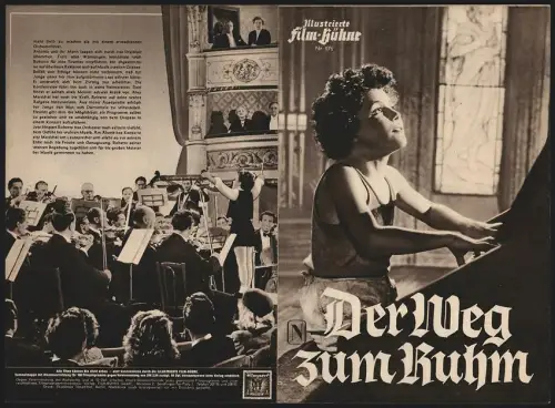 Filmprogramm IFB Nr. 971, Der Weg zum Ruhm, Roberto Benzi, Regie: Georges Lacombe