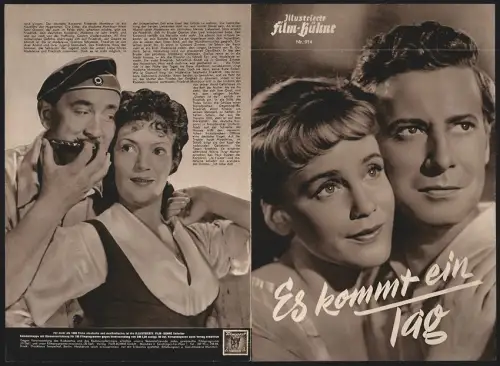 Filmprogramm IFB Nr. 914, Es kommt ein Tag, Dieter Borsche, Maria Schell, Regie: Rudolf Jugert