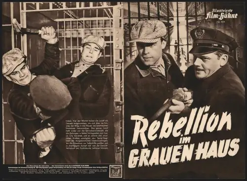 Filmprogramm IFB Nr. 954, Rebellion im Grauen Haus, Scott Brady, Jeff Corey, Regie: Crane Wilbur