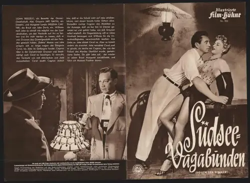 Filmprogramm IFB Nr. 953, Südsee-Vagabunden, Shelley Winters, Macdonald Carey, Regie: Bruce Humberstone