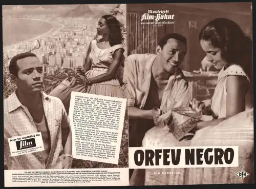 Filmprogramm IFB Nr. 5003, Orfeu Negro, Breno Mello, Marpessa Dawn, Regie: Marcel Camus