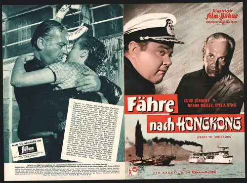 Filmprogramm IFB Nr. 5109, Fähre nach Hongkong, Curd Jürgens, Orson Welles, Regie: Lewis Gilbert