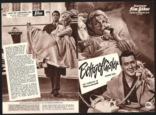 Filmprogramm IFB Nr. 5087, Bettgeflüster, Doris Day, Rock Hudson, Regie: Michael Gordon