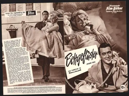 Filmprogramm IFB Nr. 5087, Bettgeflüster, Doris Day, Rock Hudson, Regie: Michael Gordon