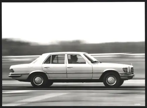 Fotografie Auto Mercedes Benz S-Klasse, Luxus-Limousine erhältlich als 280, 280 SE & 350 SE, Werkfoto