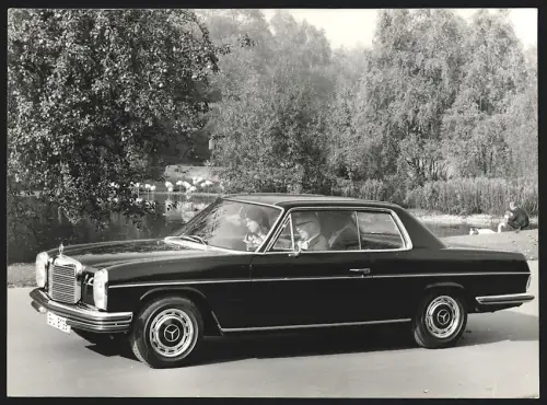 Fotografie Auto Mercedes Benz 250 E Coupe, Kfz mit Kennzeichen Stuttgart, Werkfoto