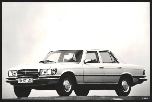 Fotografie Auto Mercedes Benz S-Klasse, Luxus-Limousine mit Kennzeichen Böblingen, Werkfoto