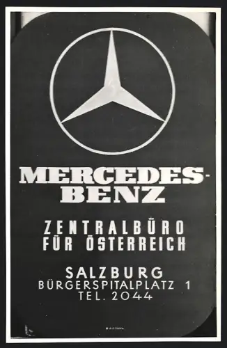 Fotografie Rupert Schleiss, Salzburg, Ansicht Salzburg, Mercedes Benz Zentralbüro für Österreich, Bürgerspitalplatz 1
