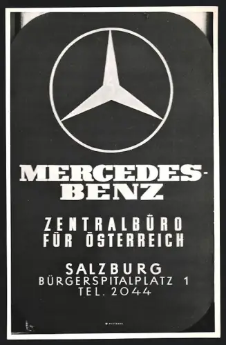 Fotografie Rupert Schleiss, Salzburg, Ansicht Salzburg, Mercedes Benz Zentralbüro für Österreich am Bürgerspitalplatz 1