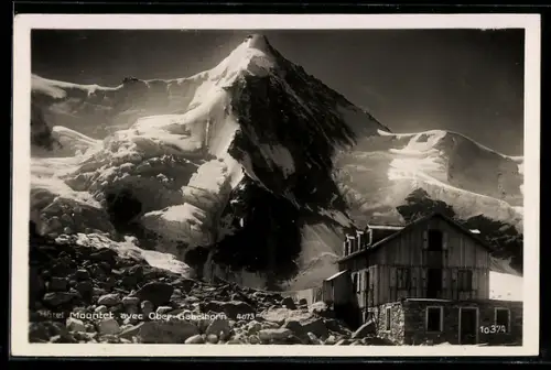 AK Zinal, Hotel Mountet avec Ober-Gabelhorn