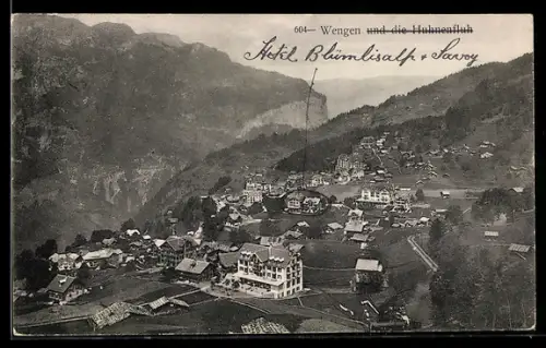 AK Wengen, Huhnenfluh