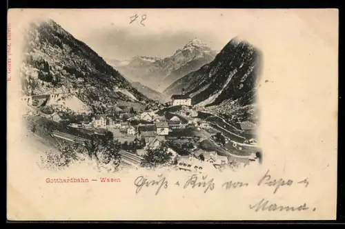 AK Wasen, Gotthardbahn