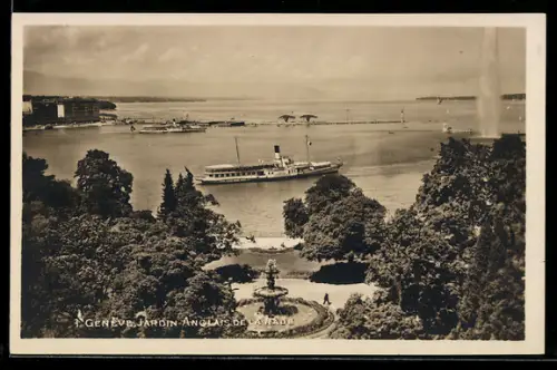AK Genève, Jardin Anglais de la Rade