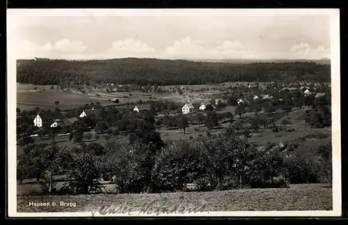 AK Hausen b. Brugg, Ortspartie