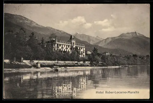 AK Locarno-Muralto, Hotel Reber