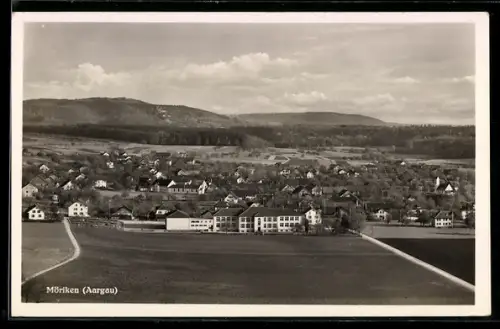AK Möriken /Aargau, Teilansicht mit Kirche