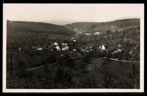 AK Olsberg /Aarg., Dorfansicht mit Kirche