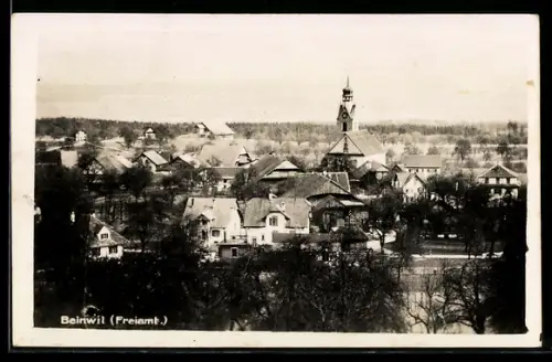 AK Beinwil, Ortsansicht mit Kirche