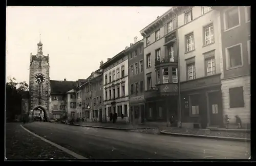 AK Diessenhofen, Hauptstrasse mit Stadttor