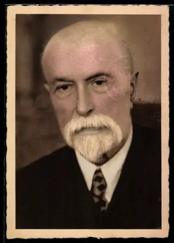 AK Porträt Präsident Masaryk (TGM)