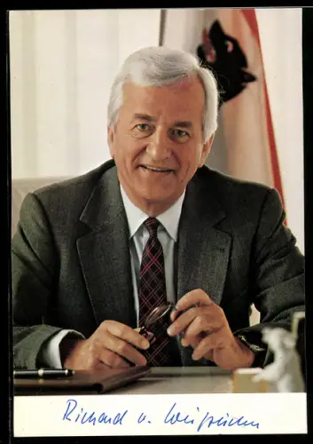 AK Richard von Weizsäcker, ehemaliger Bundespräsident